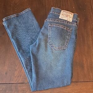 True Religion Men's Ricky Relaxed Straight Denim Jeans - Size 31